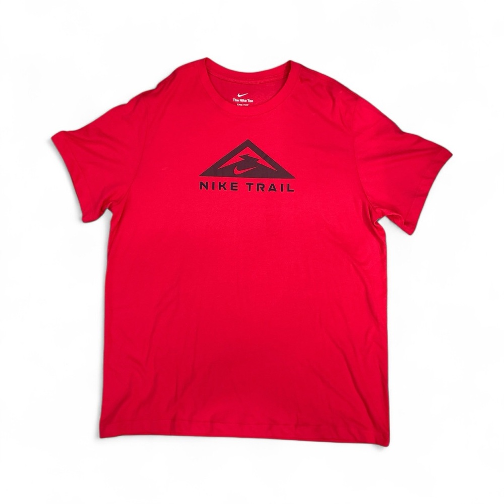 Nike Trail Red Short Sleeve Tee